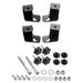HogWorkz OE Color Matched Standard Saddlebag Conversion Kit With Brackets For Harley Softail - Image 4
